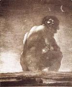 Francisco Goya The Giant oil on canvas